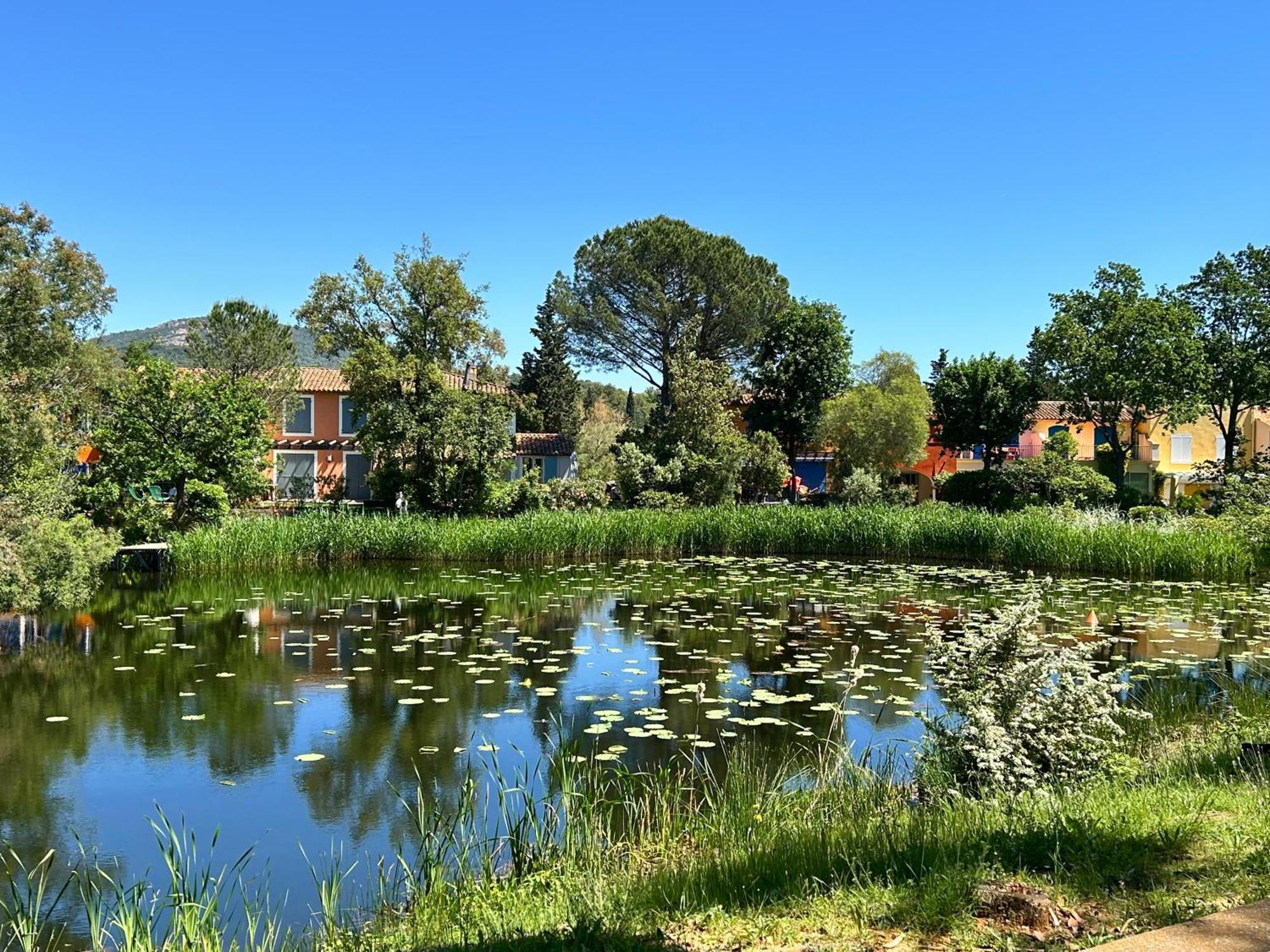 Les Restanques Vue Mer Roses 1070 Rez De Jardin Grimaud Exterior photo